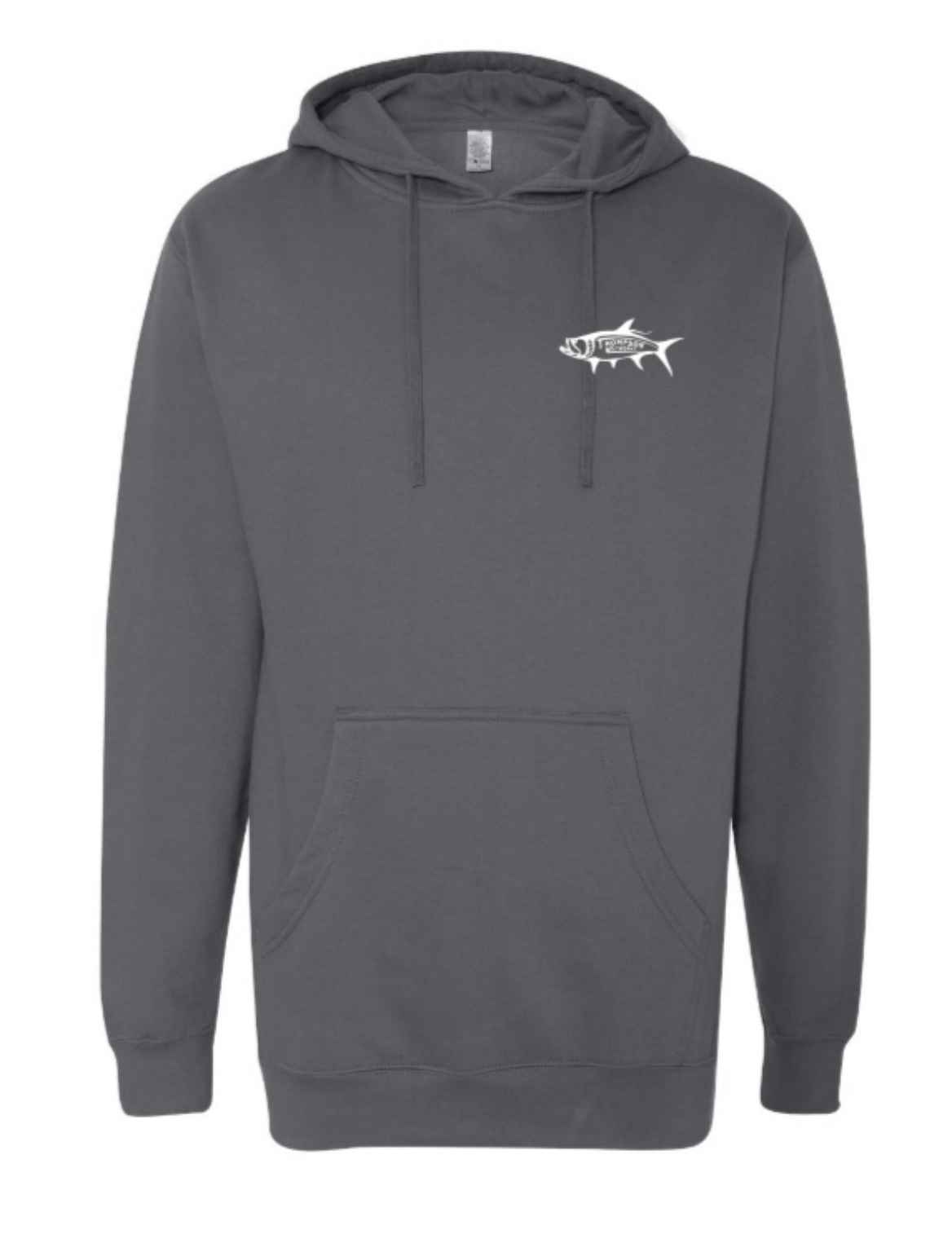 Grey Midweight Hoodie